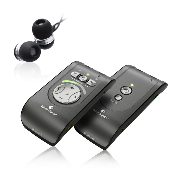 Bellman Audio Domino Pro system with ear phones