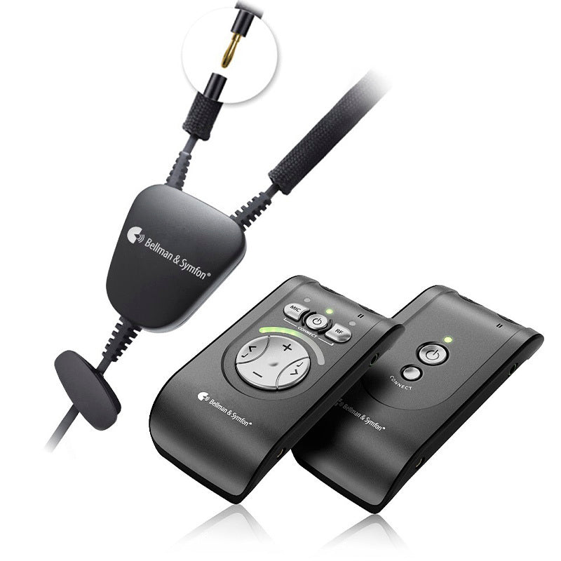 Bellman Audio Domino Pro system with neckloop (long) and ear phones