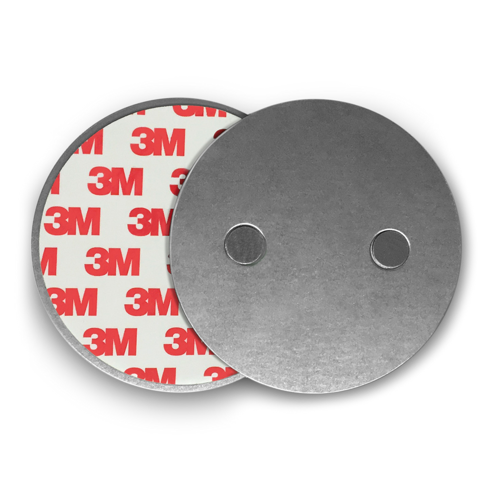 Magnetic mount kit for smoke detectors